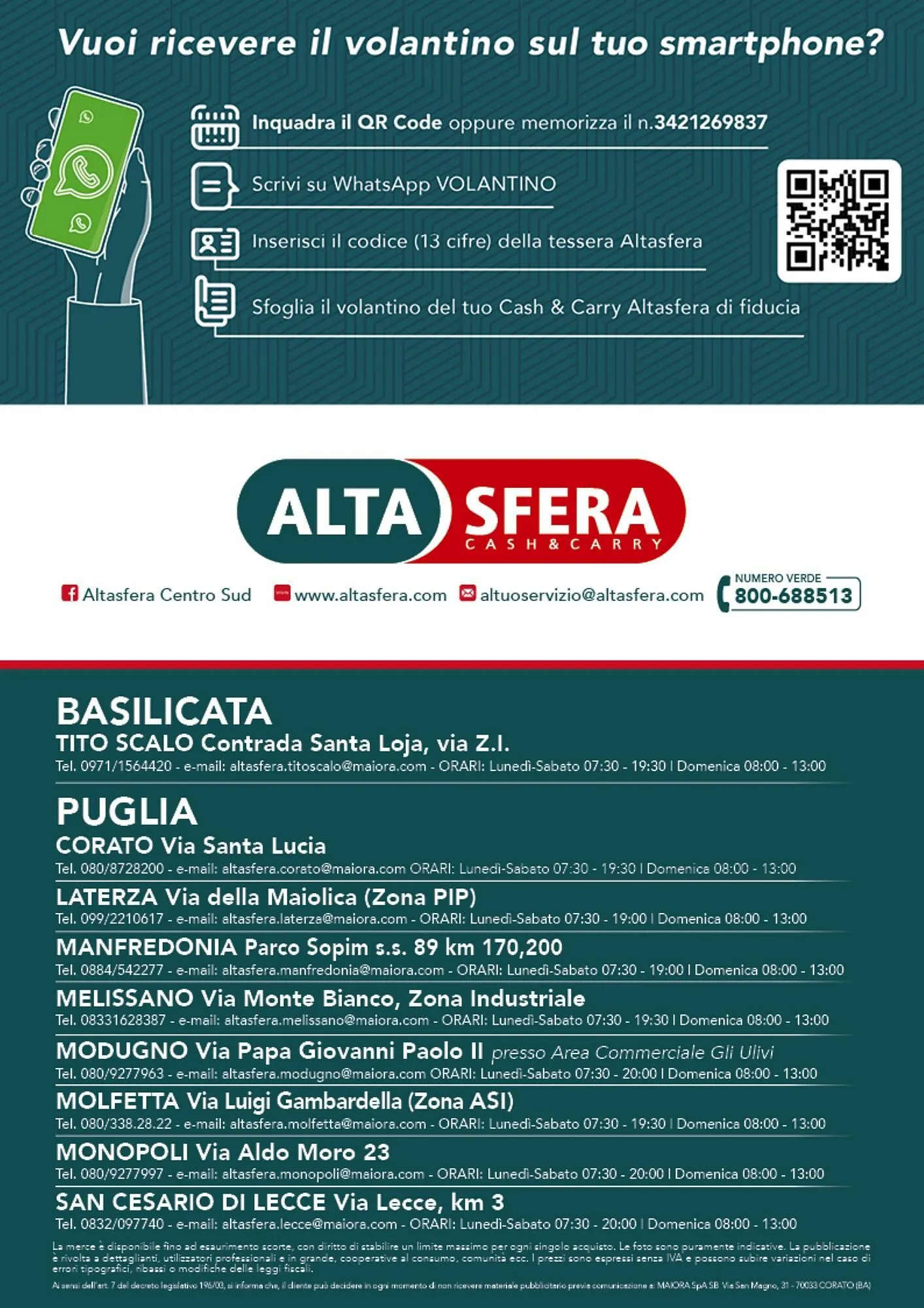 Volantino Altasfera da 24 settembre a 7 ottobre di 2025 - Pagina del volantino 16