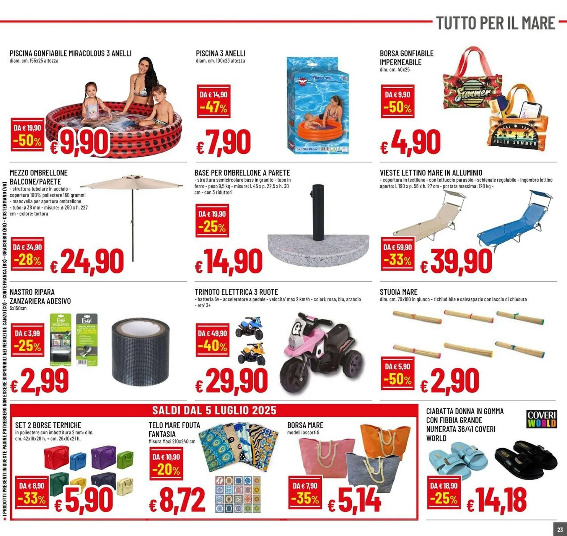 Volantino A&O da 3 luglio a 16 luglio di 2025 - Pagina del volantino 23