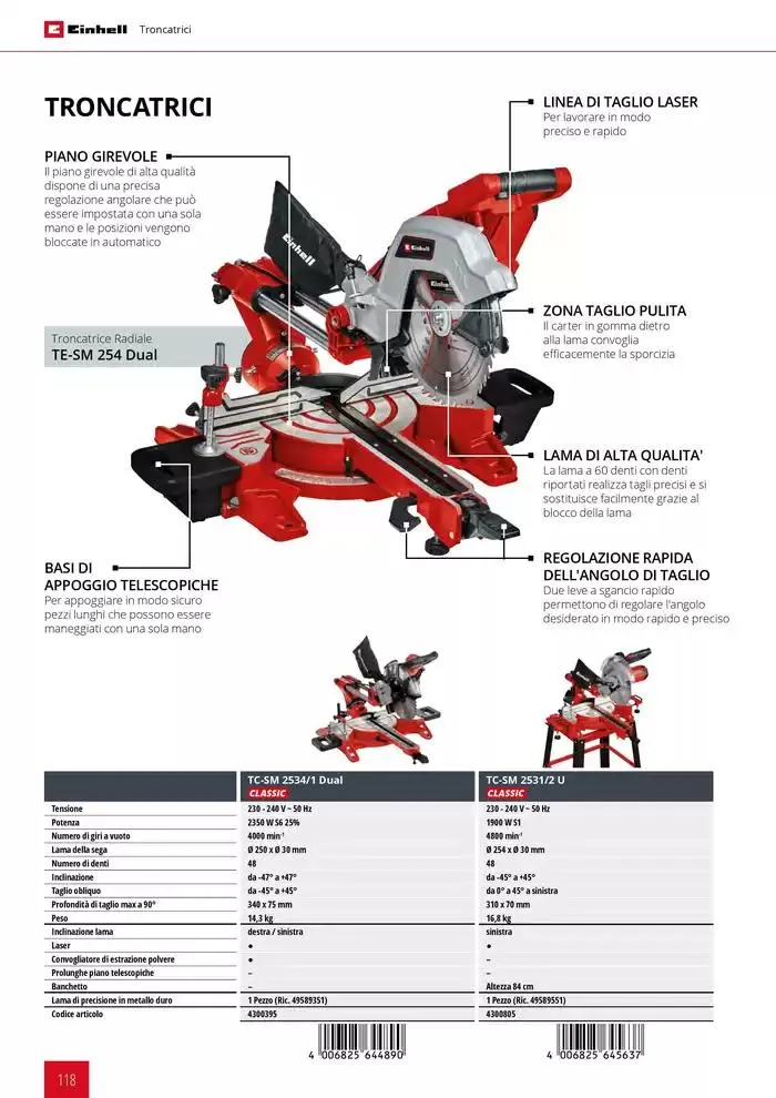 Elettroutensili 2025 da 11 febbraio a 31 dicembre di 2025 - Pagina del volantino 118