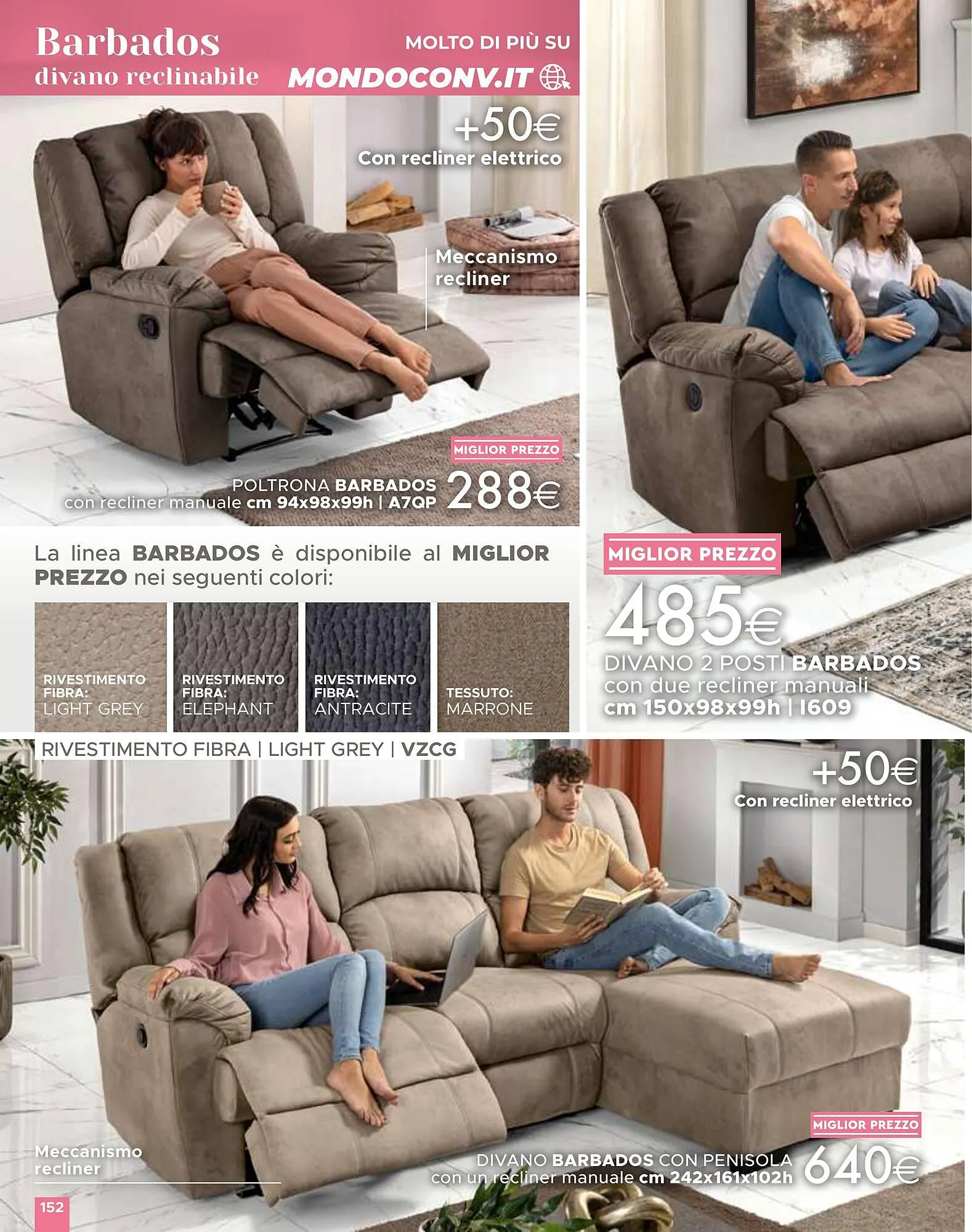 Volantino Mondo Convenienza da 1 aprile a 1 settembre di 2024 - Pagina del volantino 152