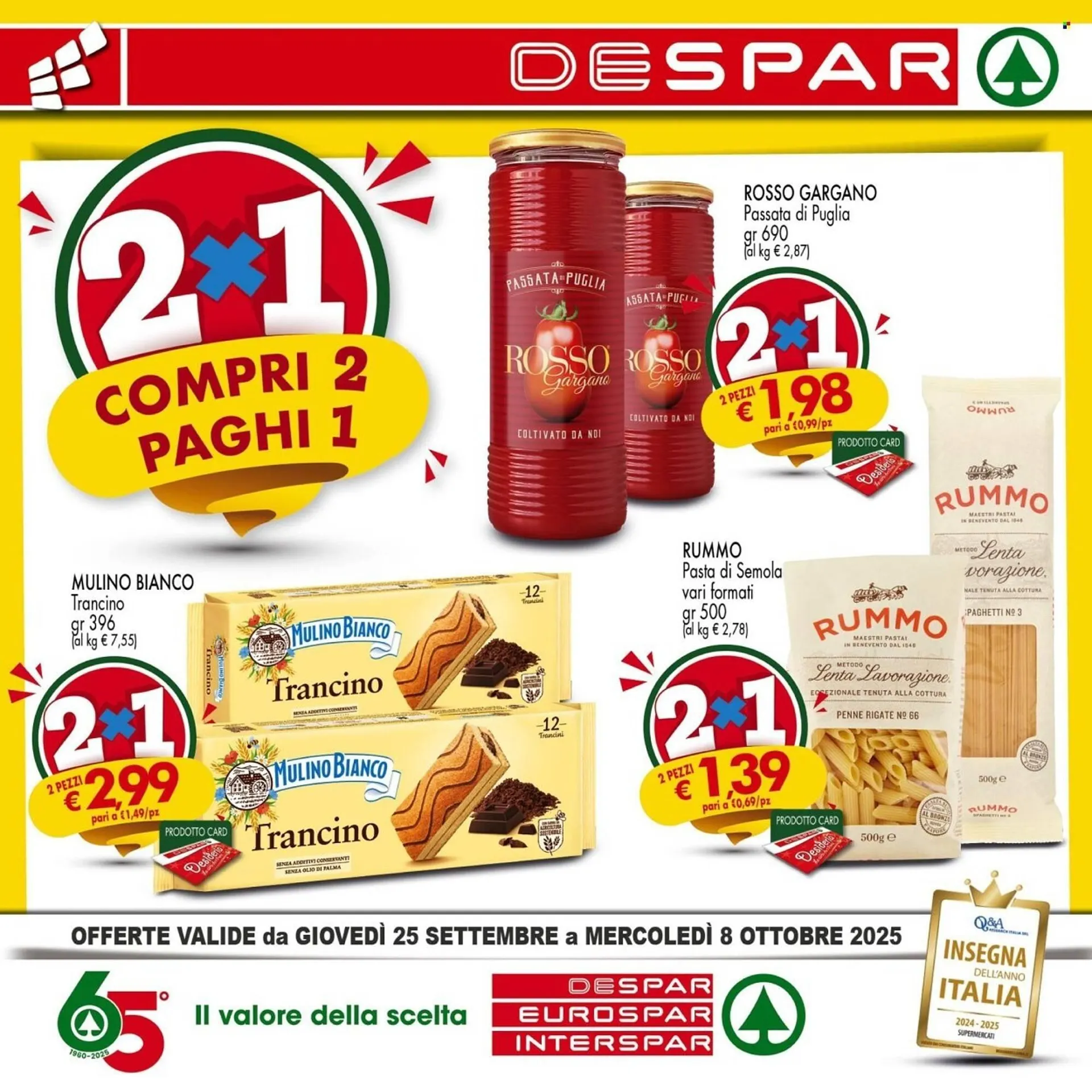 Volantino Despar da 25 settembre a 8 ottobre di 2025 - Pagina del volantino 1