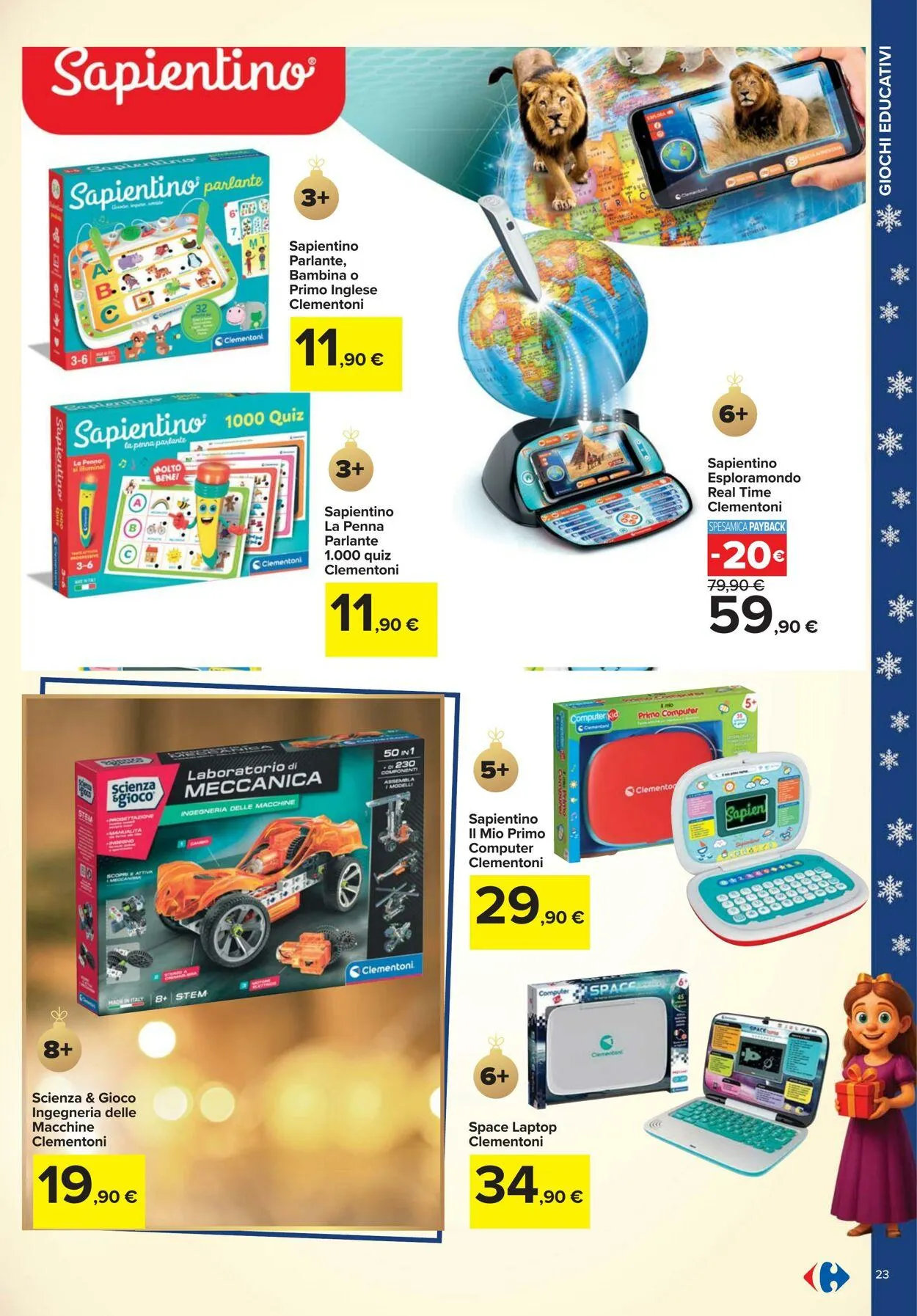 Carrefour Volantino attuale da 24 ottobre a 24 dicembre di 2025 - Pagina del volantino 23