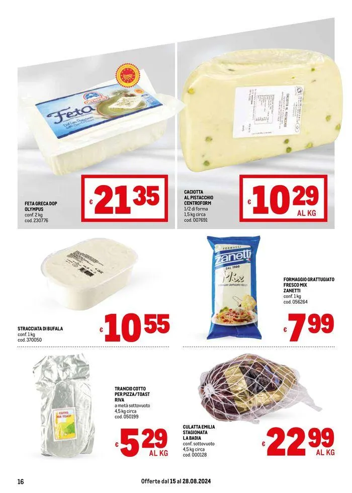Offerte per te da 15 agosto a 28 agosto di 2024 - Pagina del volantino 16