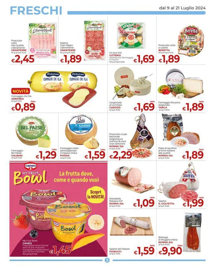 Promozione dal 9 al 21 luglio 2024 da 9 luglio a 21 luglio di 2024 - Pagina del volantino 3