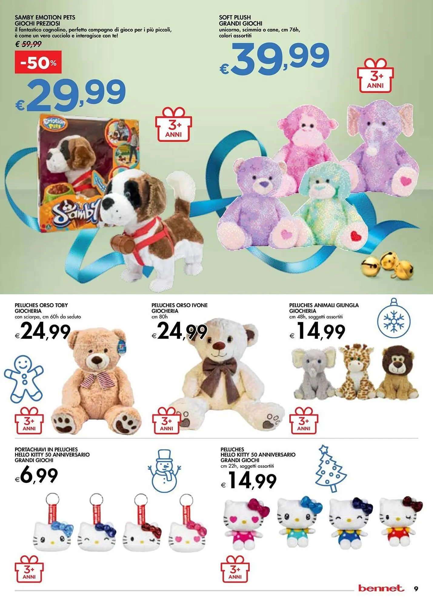 Volantino Bennet da 7 novembre a 24 dicembre di 2024 - Pagina del volantino 9