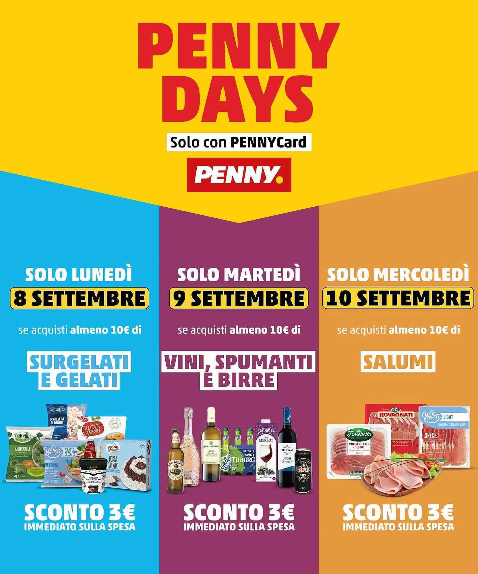 Volantino PENNY da 8 settembre a 10 settembre di 2025 - Pagina del volantino 1