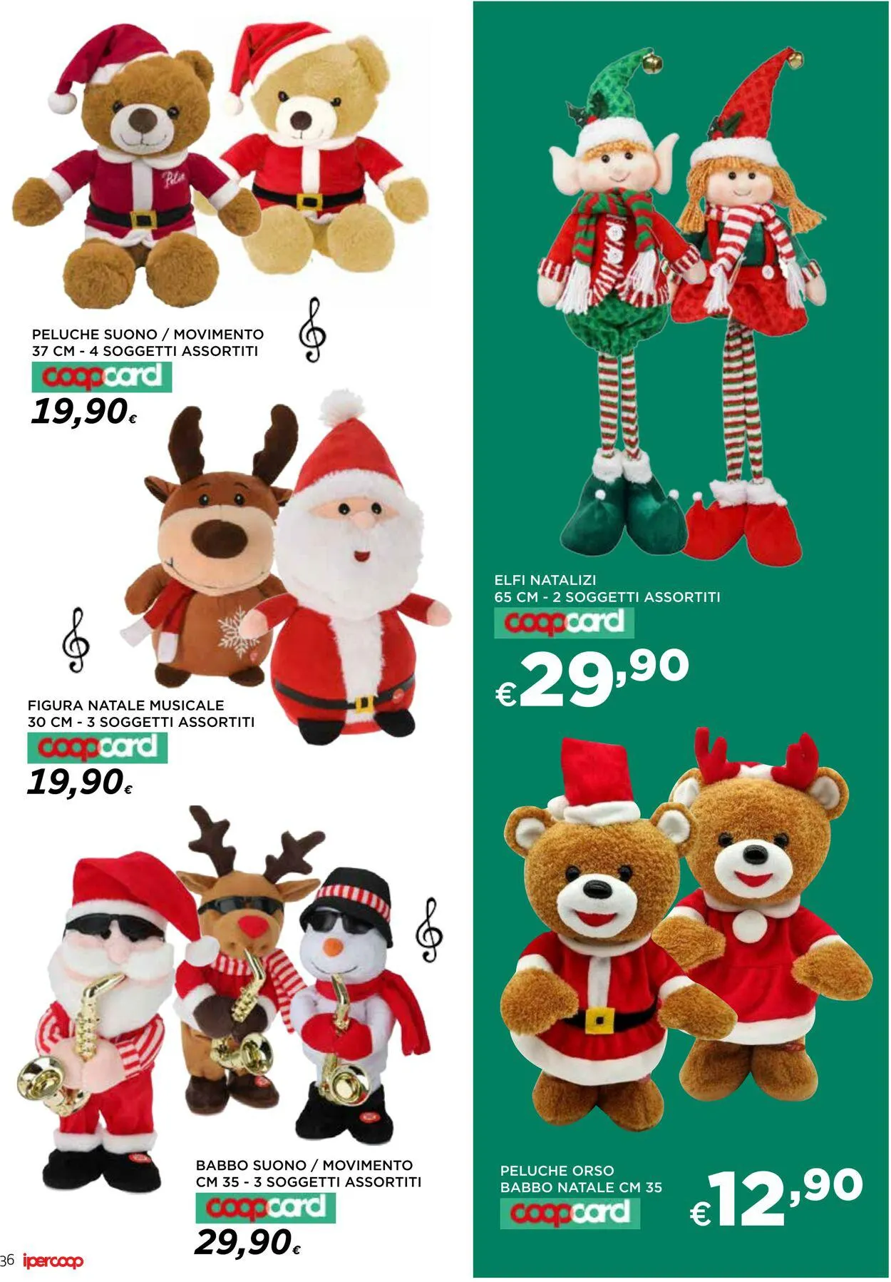 Coop Volantino attuale da 3 novembre a 10 dicembre di 2023 - Pagina del volantino 36