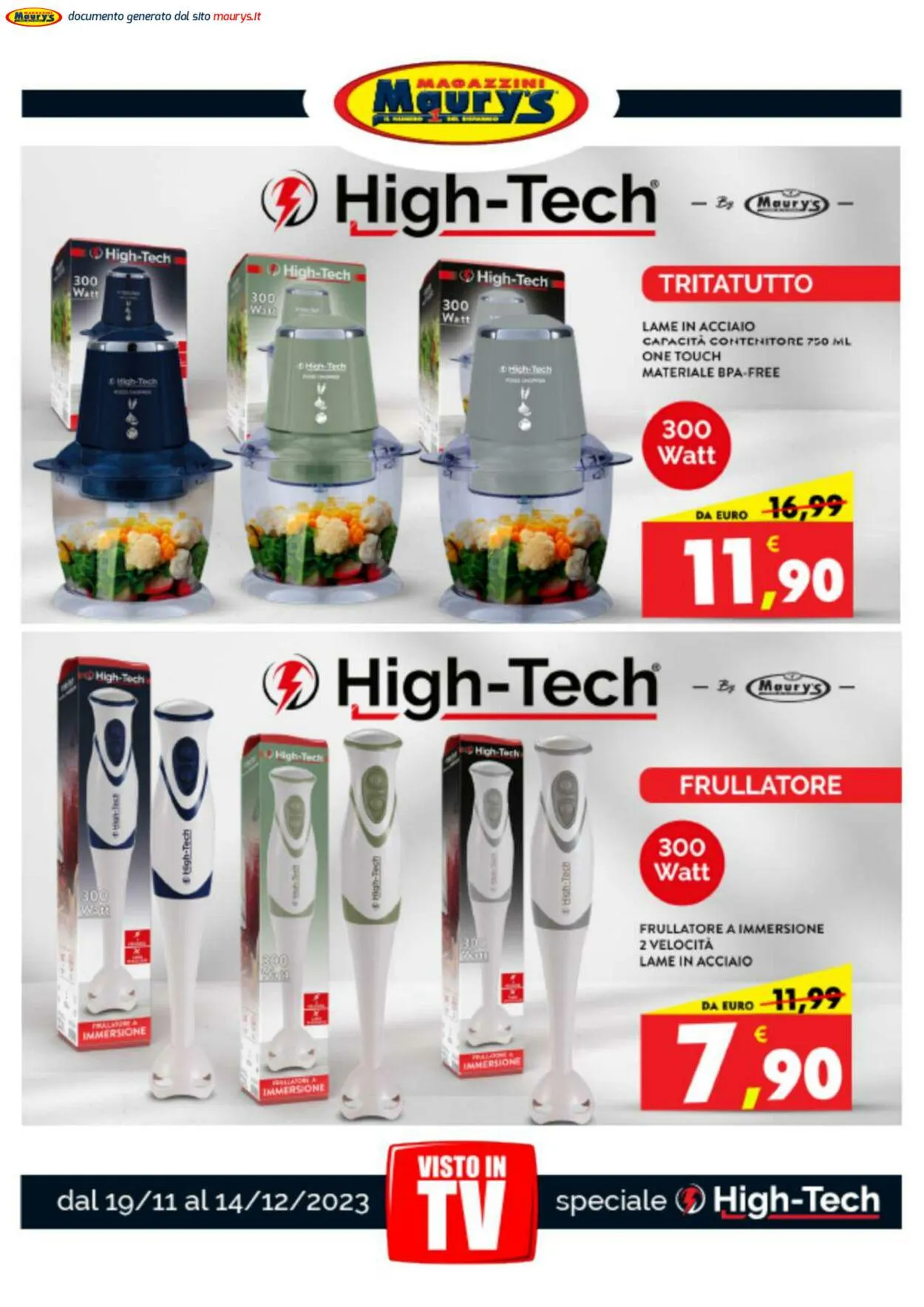 Maury's Volantino attuale da 30 novembre a 14 dicembre di 2023 - Pagina del volantino 4