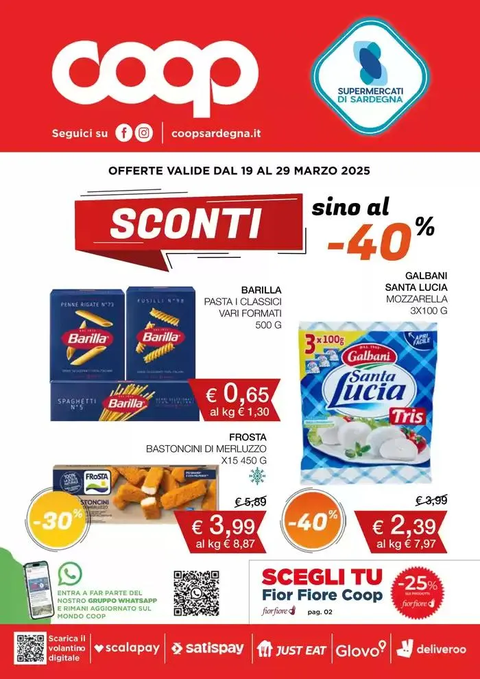 Sconti fino al 40% da 19 marzo a 29 marzo di 2025 - Pagina del volantino 1