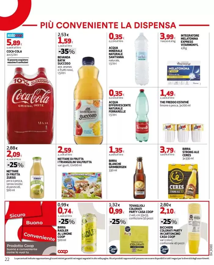 Grandi marche 30% 40% 50% da 8 maggio a 21 maggio di 2025 - Pagina del volantino 22