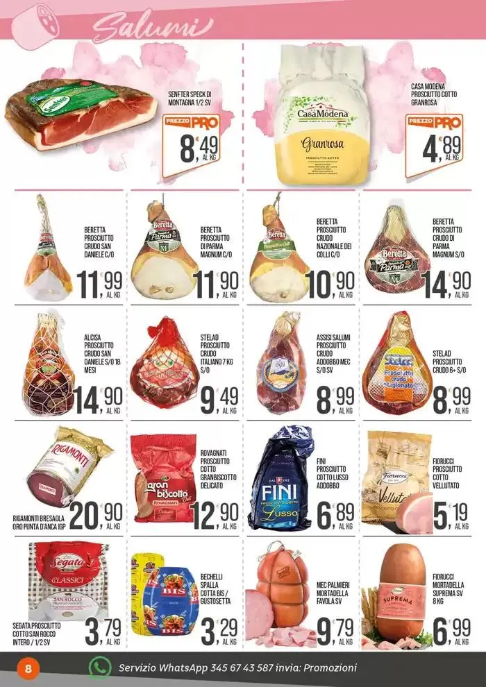 Professione ingrosso. da 26 dicembre a 12 gennaio di 2025 - Pagina del volantino 8