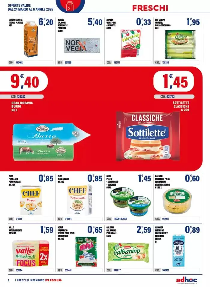 Aspettando pasqua da 24 marzo a 6 aprile di 2025 - Pagina del volantino 8