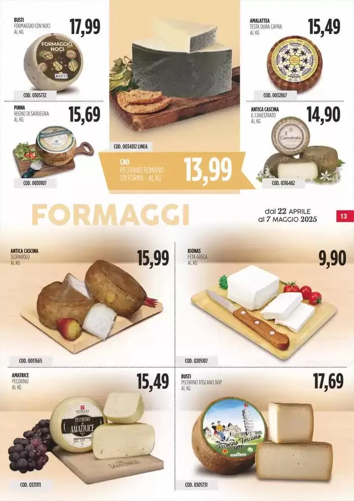 Offerte Carico Cash & Carry da 22 aprile a 7 maggio di 2025 - Pagina del volantino 13