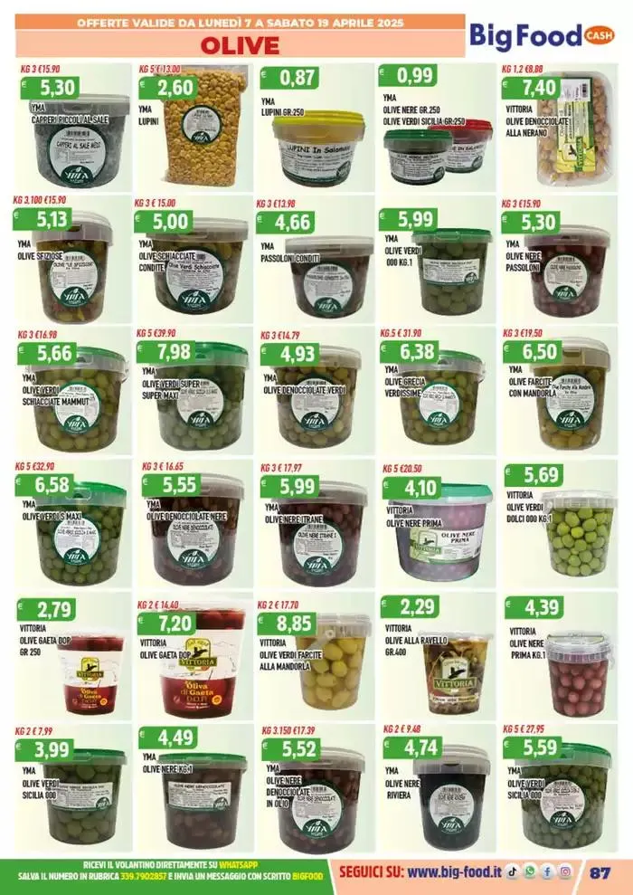 Buona Pasqua da 7 aprile a 19 aprile di 2025 - Pagina del volantino 87