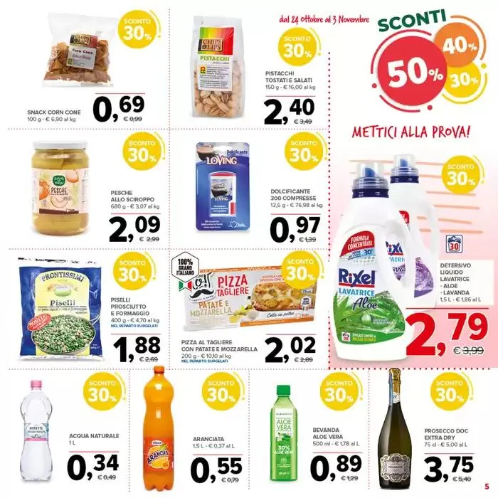 Sconti 30%40%50% da 24 ottobre a 3 novembre di 2024 - Pagina del volantino 5