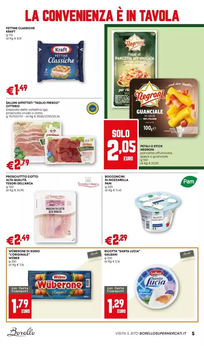 Convenienza di fine mese da 22 aprile a 29 aprile di 2025 - Pagina del volantino 5