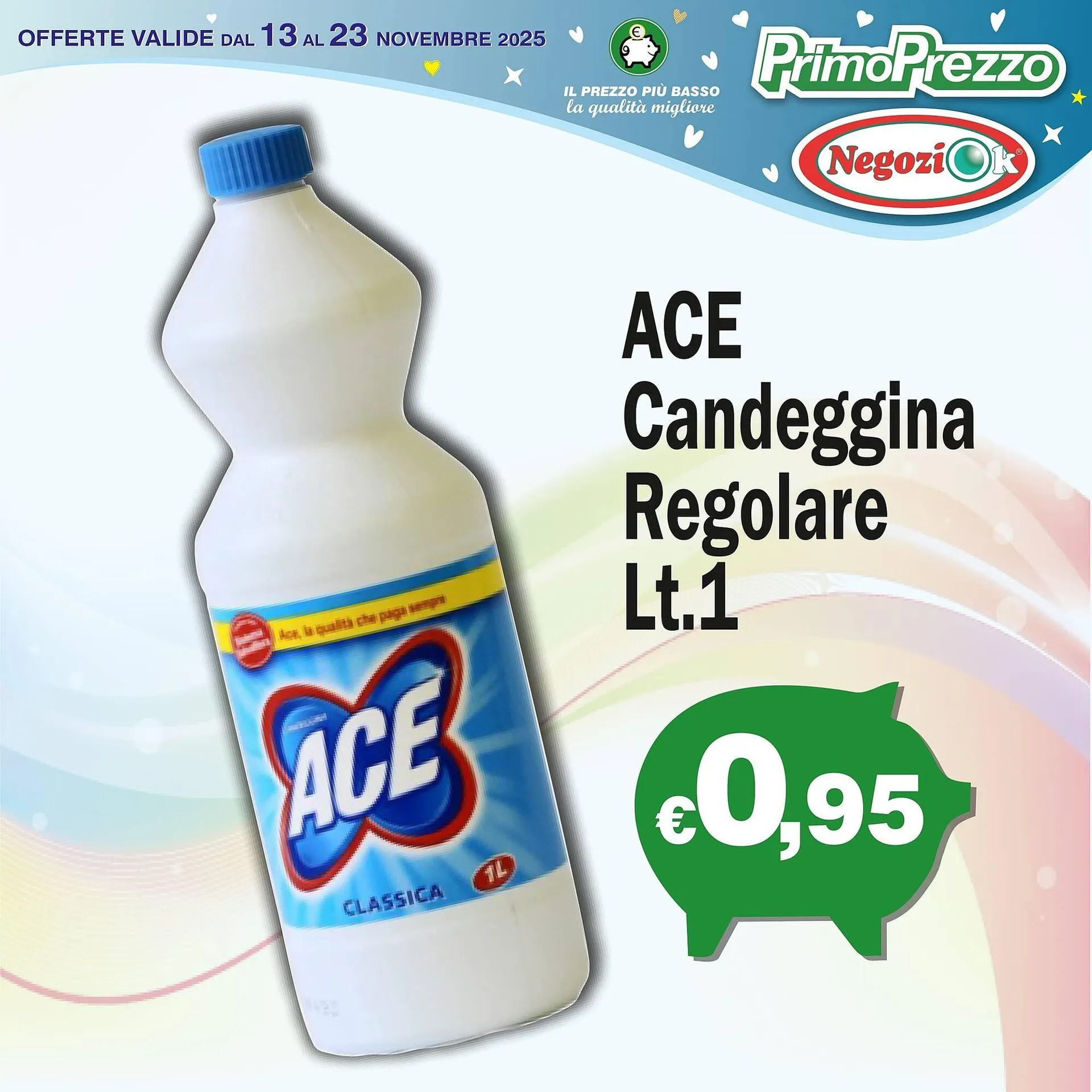 Volantino Primo Prezzo da 15 novembre a 23 novembre di 2025 - Pagina del volantino 1