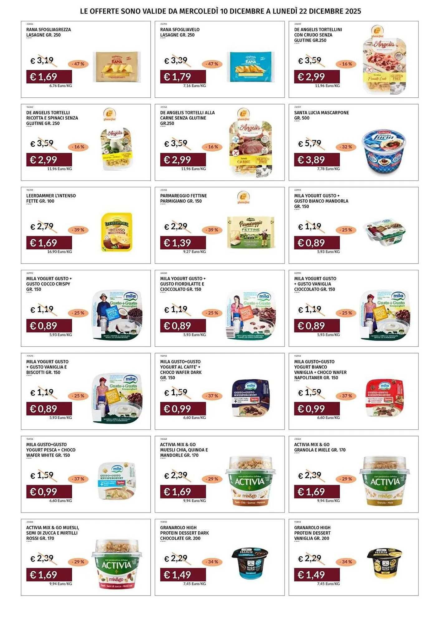 Volantino Prezzemolo e Vitale da 11 dicembre a 22 dicembre di 2025 - Pagina del volantino 18