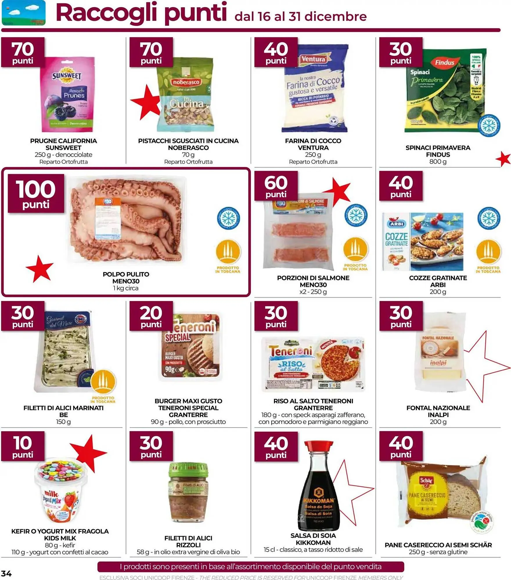 Volantino Unicoop da 16 dicembre a 24 dicembre di 2025 - Pagina del volantino 34