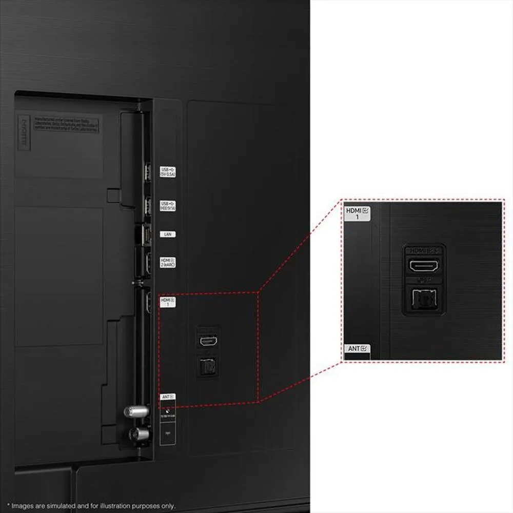 SAMSUNG - Smart TV LED UHD 4K 65" UE65DU8070UXZT-BLACK