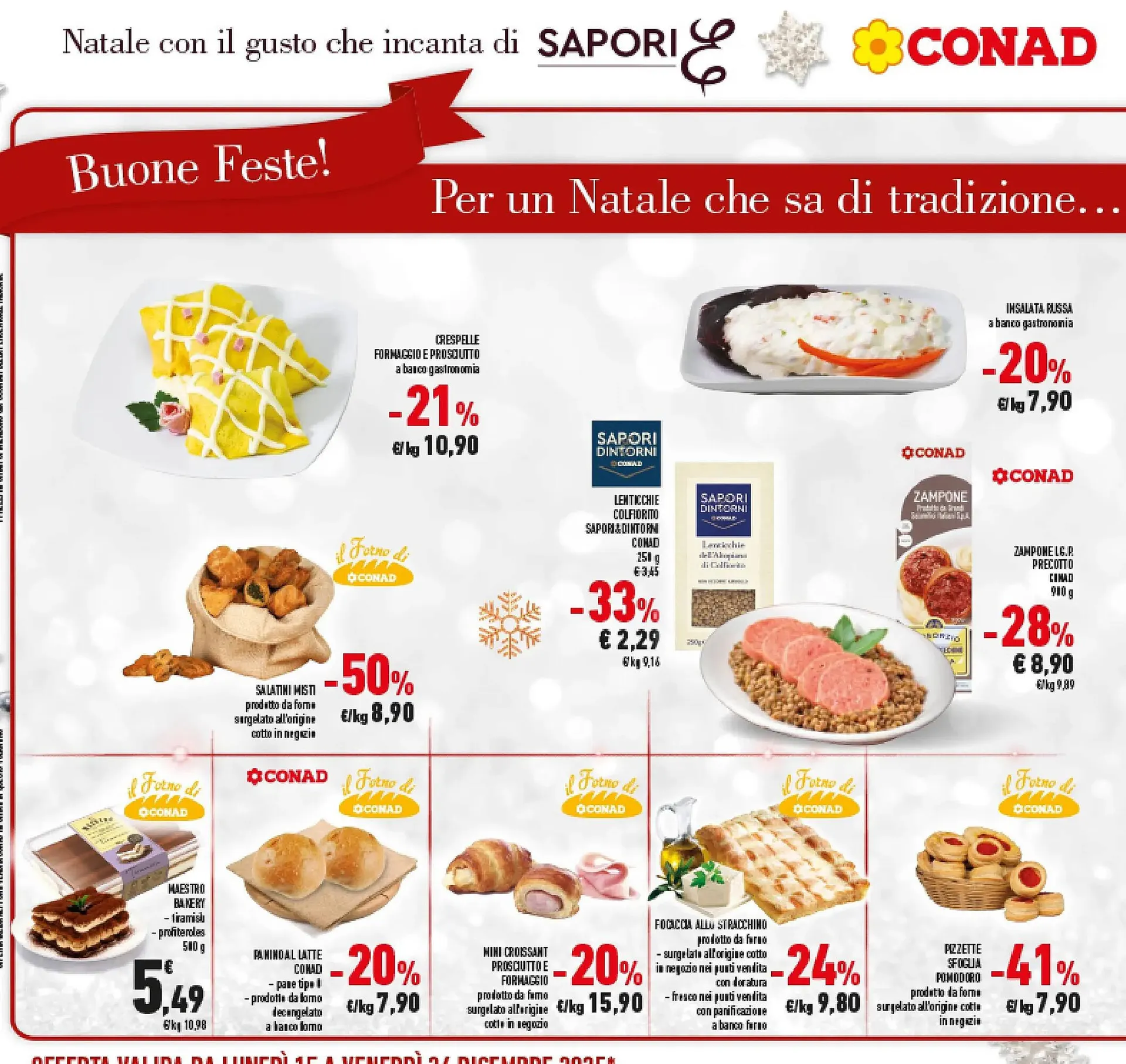Volantino Conad da 15 dicembre a 26 dicembre di 2025 - Pagina del volantino 24