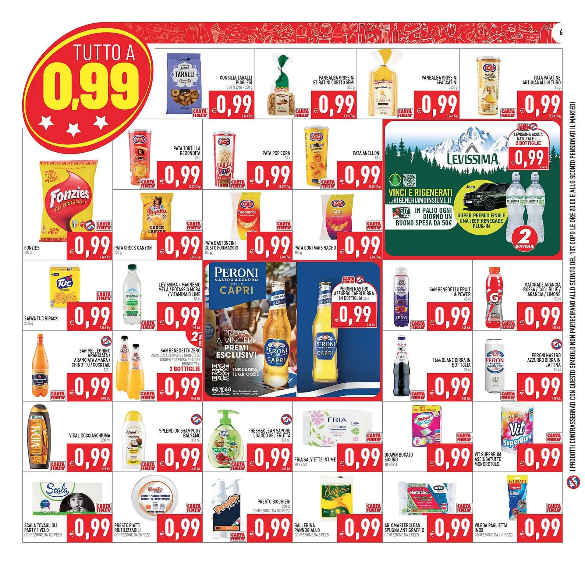 Volantino Supermercati Agorà da 25 luglio a 4 agosto di 2025 - Pagina del volantino 6