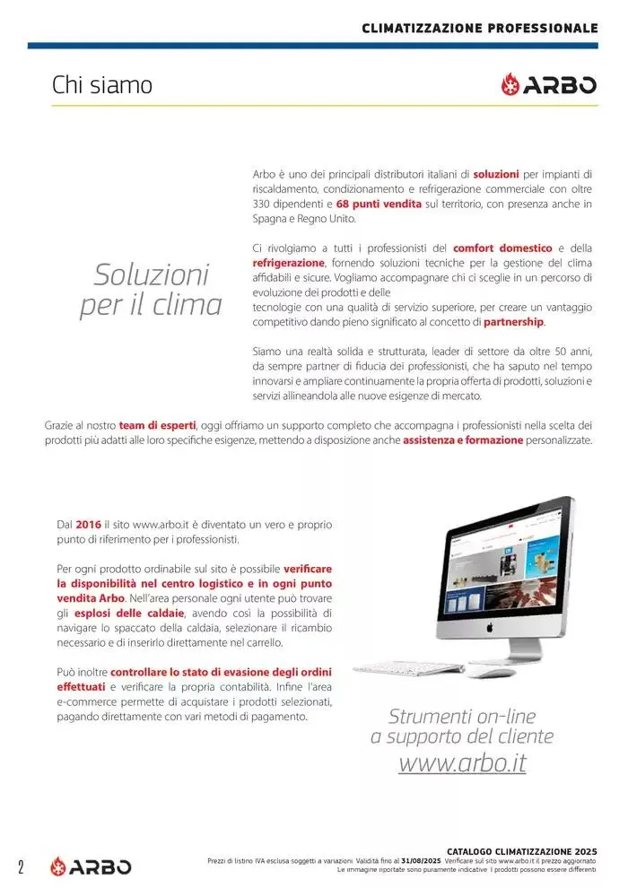 Catalogo Climatizzazione 2025 da 1 gennaio a 31 dicembre di 2025 - Pagina del volantino 2