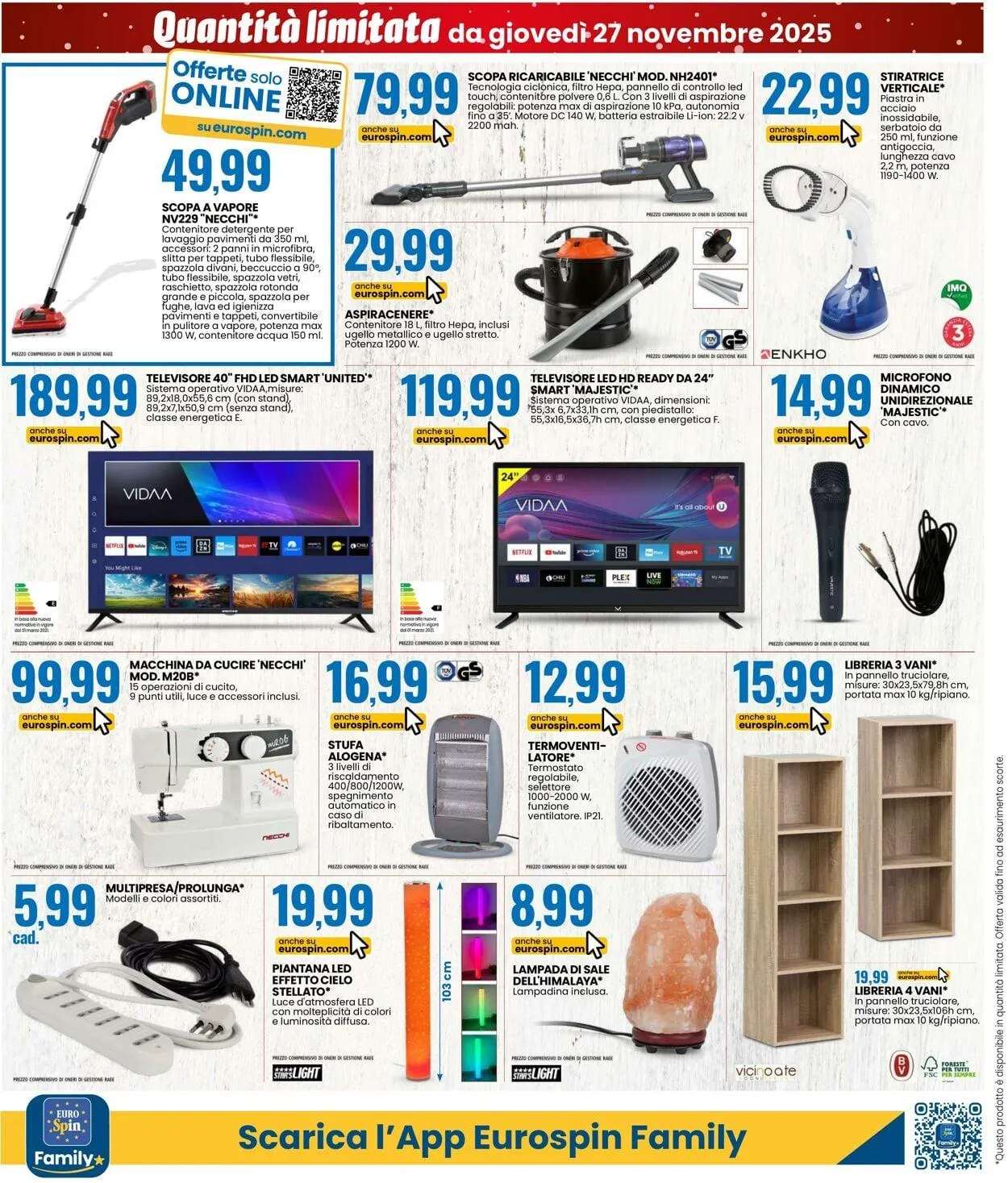 EURO Spin Volantino attuale da 27 novembre a 10 dicembre di 2025 - Pagina del volantino 18