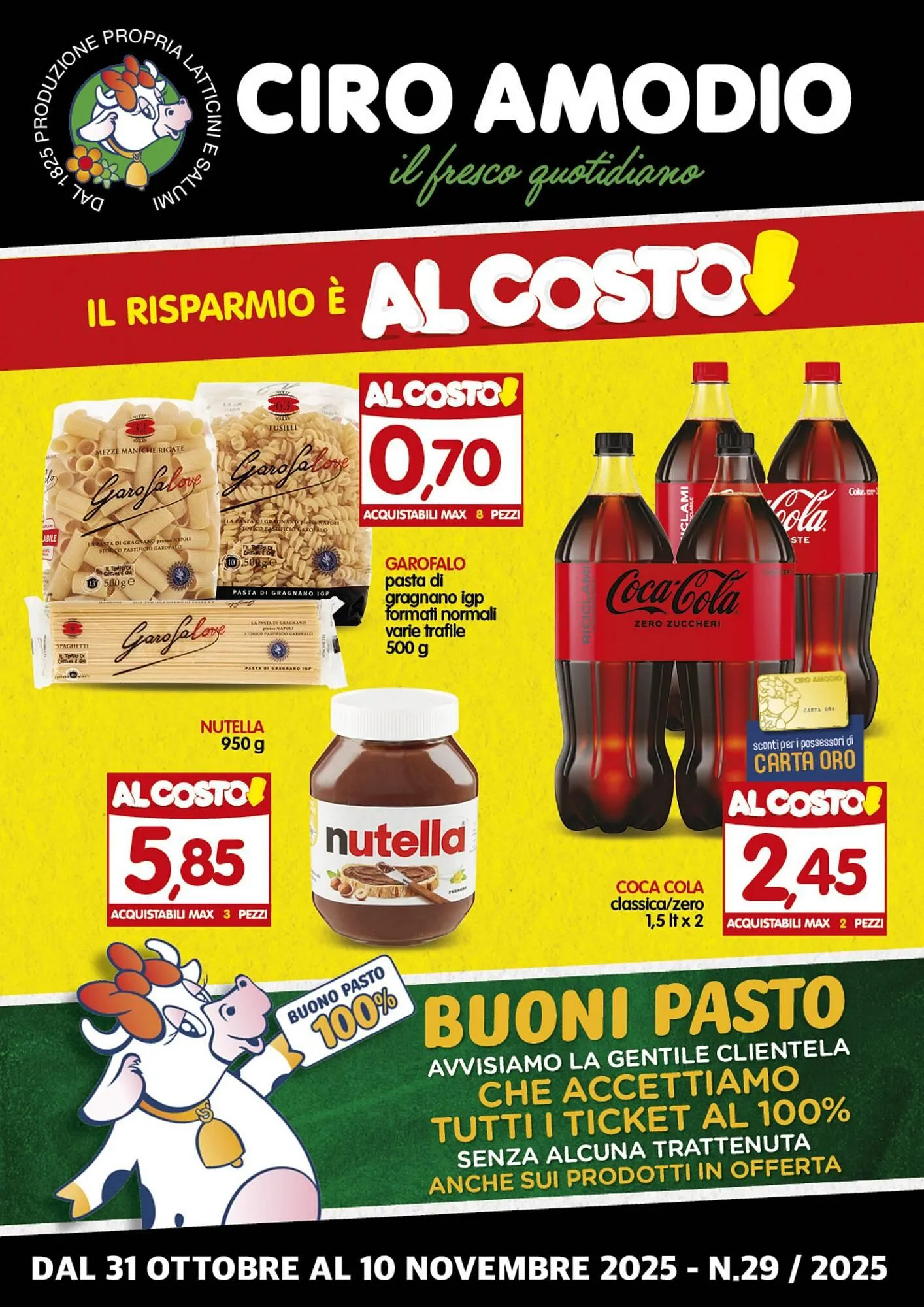 Volantino Ciro Amodio da 31 ottobre a 10 novembre di 2025 - Pagina del volantino 1