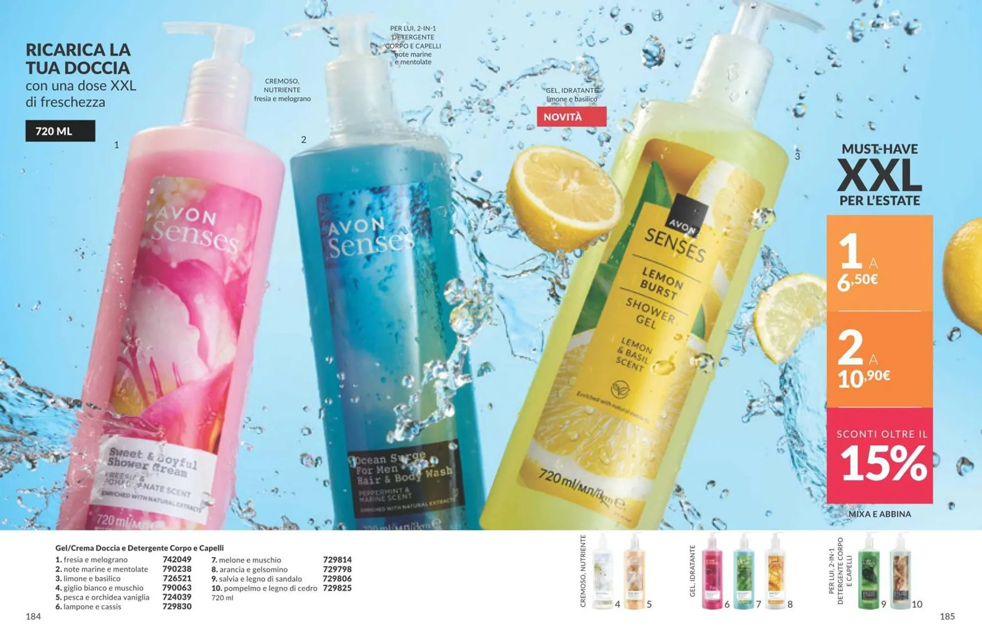 Volantino Avon da 1 agosto a 31 agosto di 2025 - Pagina del volantino 93