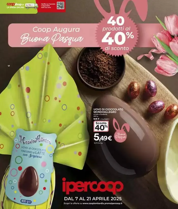 Buona Pasqua da 7 aprile a 21 aprile di 2025 - Pagina del volantino 1
