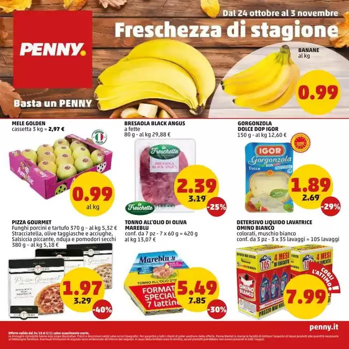 Freschezza di stagione da 24 ottobre a 3 novembre di 2024 - Pagina del volantino 1