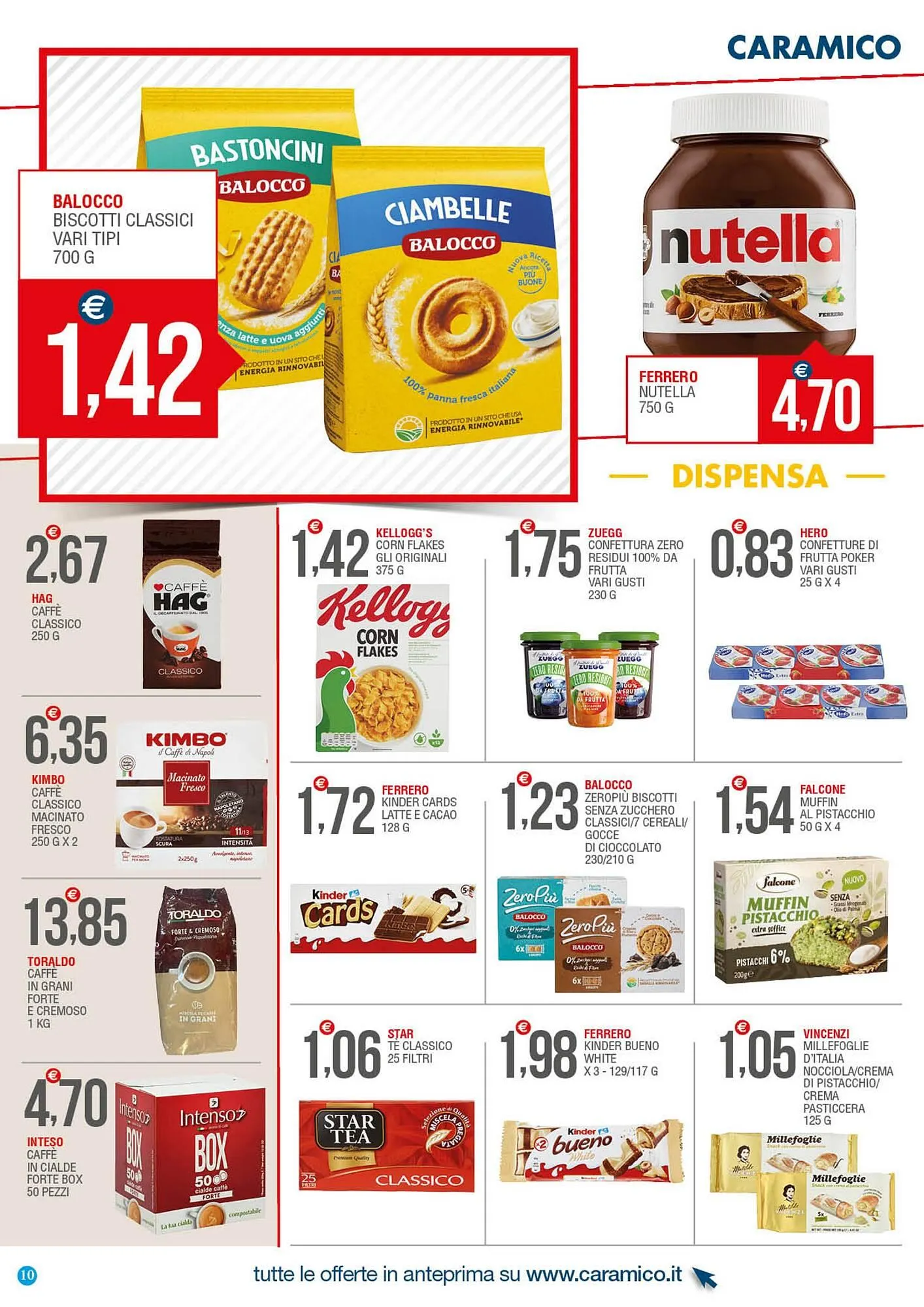 Volantino Caramico da 18 settembre a 27 settembre di 2025 - Pagina del volantino 10