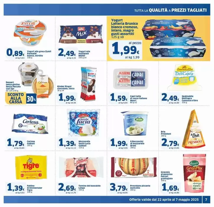 Sconti che volano alto, Superstore da 22 aprile a 7 maggio di 2025 - Pagina del volantino 7