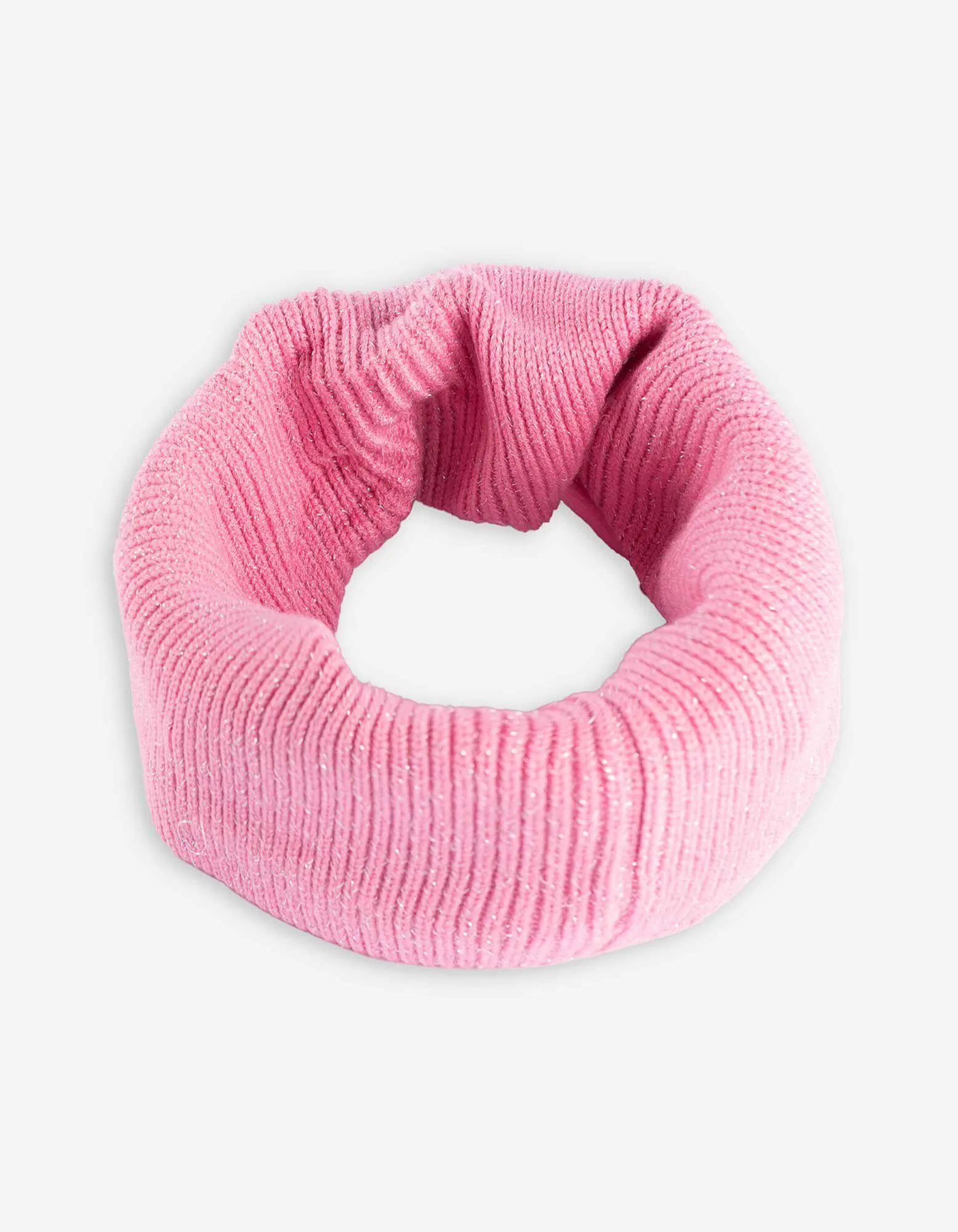 Sciarpa ad anello - Misto viscosa - rosa fucsia