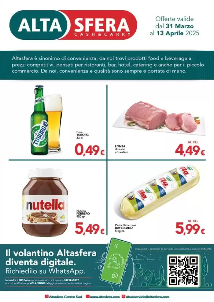 Offerte valide dal 31 marzo al 13 aprile 2025 da 31 marzo a 13 aprile di 2025 - Pagina del volantino 1