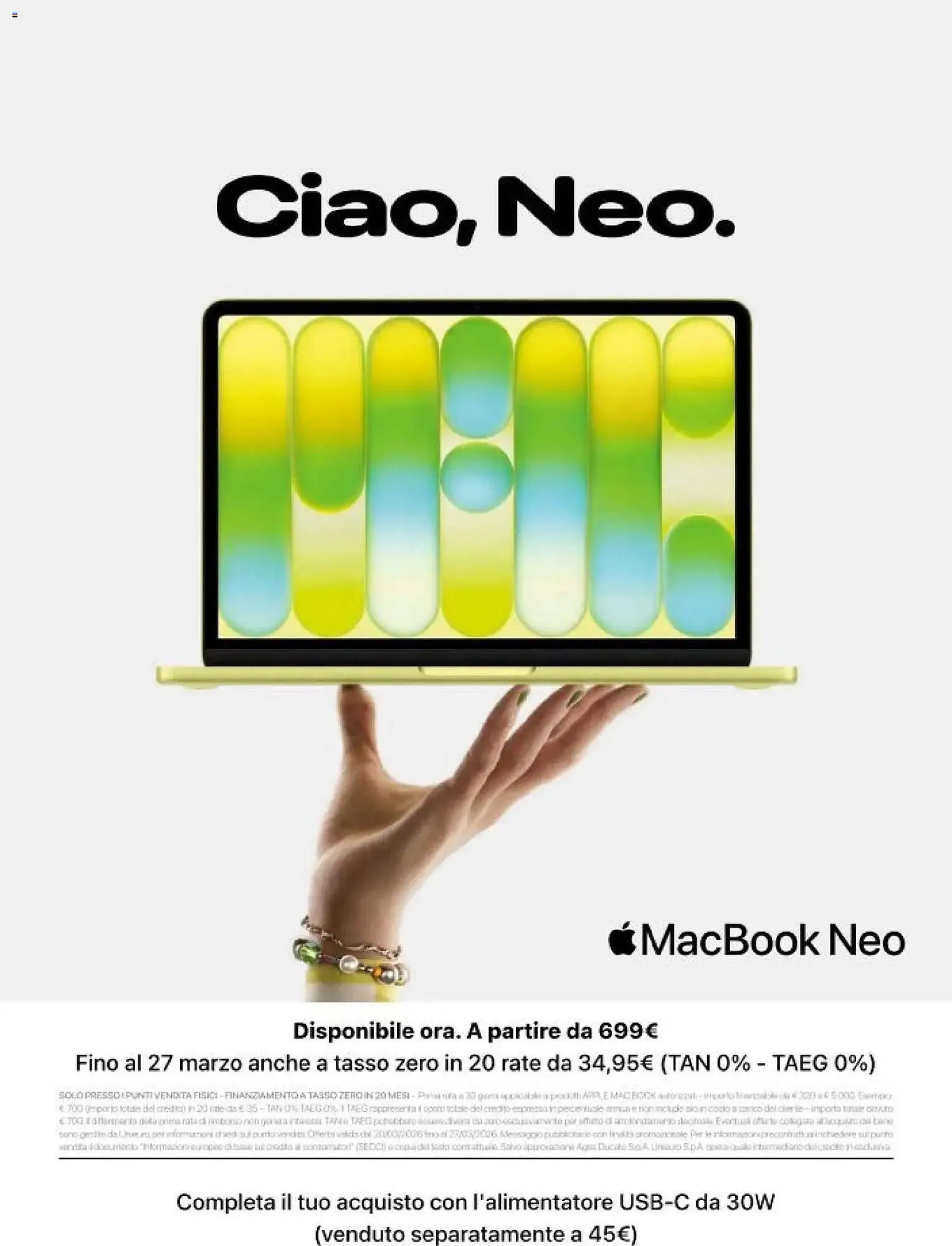 Volantino Unieuro da 20 marzo a 27 marzo di 2026 - Pagina del volantino 2