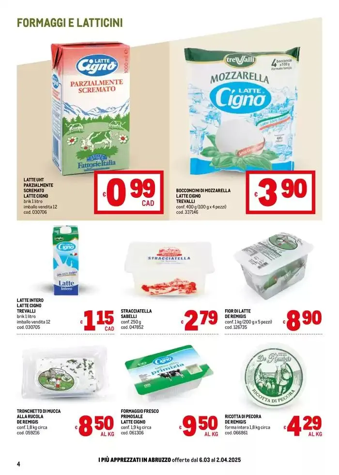 Sapori d'Italia -Abruzzo da 6 marzo a 2 aprile di 2025 - Pagina del volantino 4