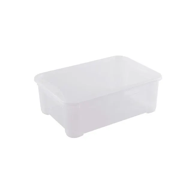 Contenitore T Box M 30LT L 55.5 x H 19 x P 39 cm trasparente
