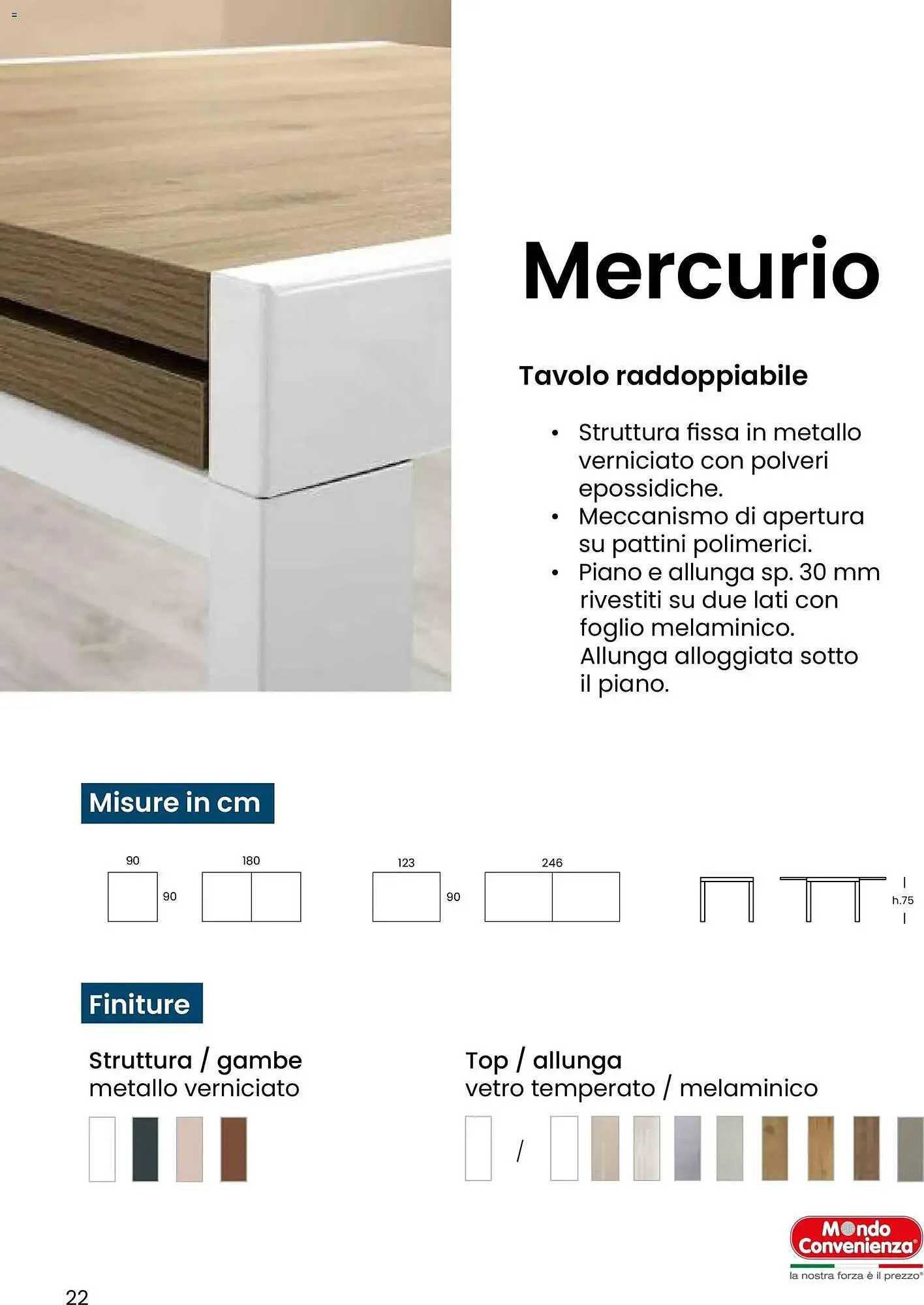 Volantino Mondo Convenienza da 28 ottobre a 31 dicembre di 2025 - Pagina del volantino 22