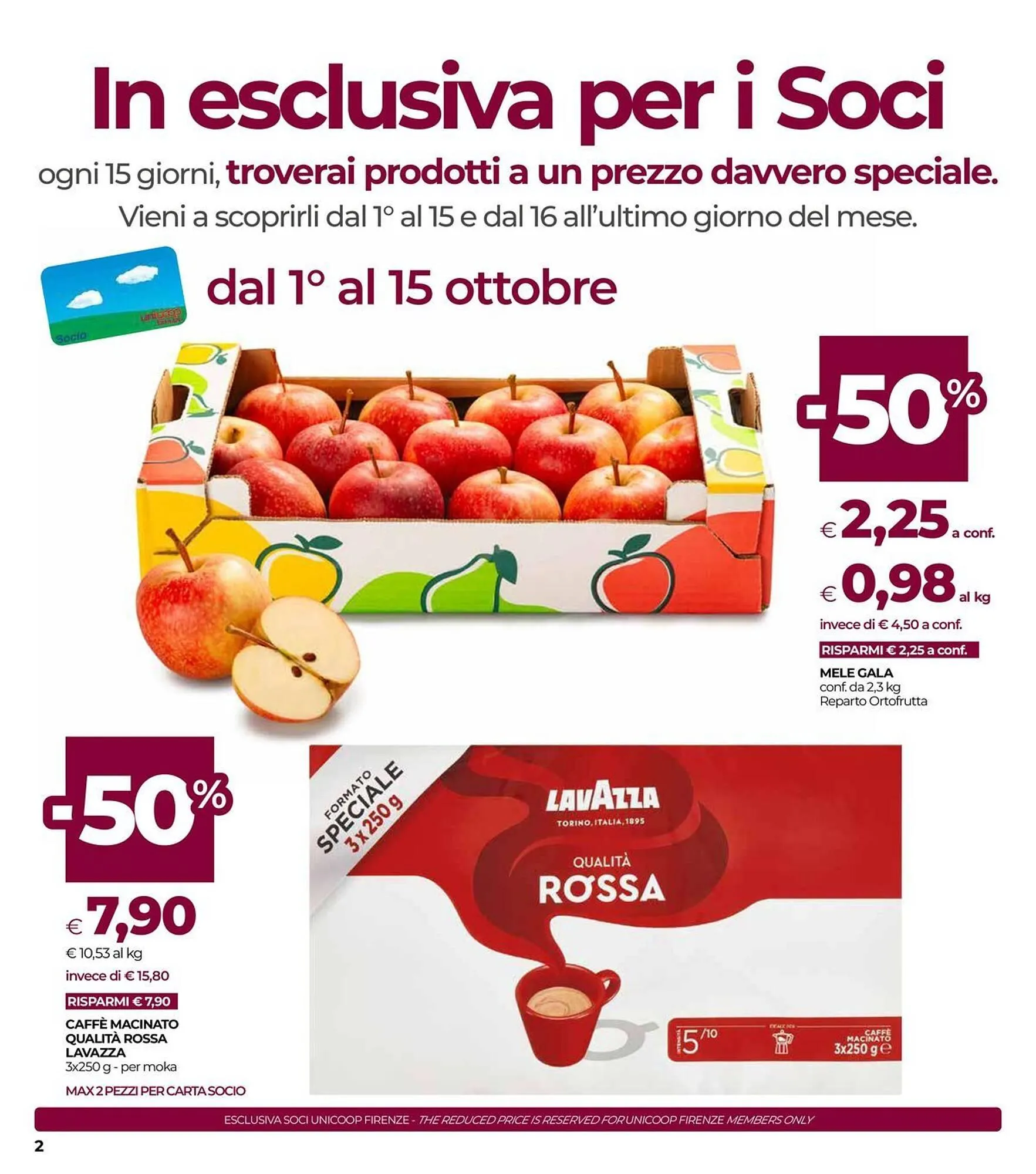 Volantino Unicoop da 25 settembre a 8 ottobre di 2025 - Pagina del volantino 2