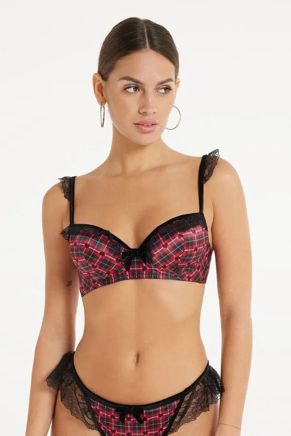 Reggiseno Balconcino Leggermente Imbottito Wien Bon Ton Satin