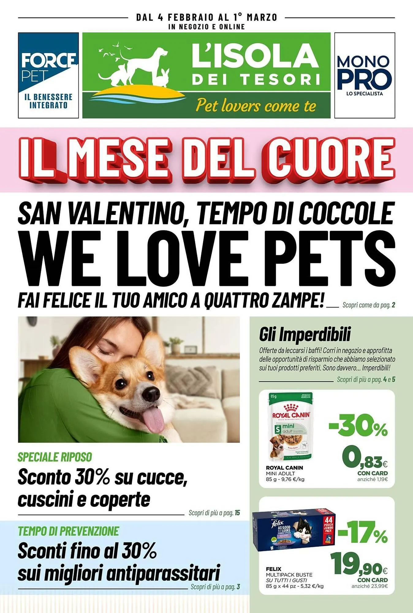 Volantino L´Isola dei Tesori da 4 febbraio a 1 marzo di 2026 - Pagina del volantino 1