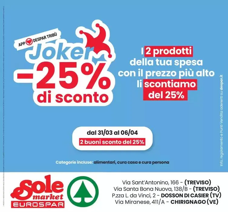 Volantino Sconti fino al 50% da 31 marzo a 9 aprile di 2025 - Pagina del volantino 24