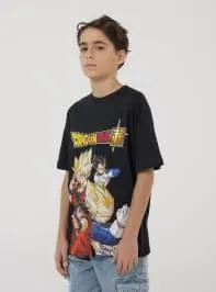 T-shirt stampa Dragon Ball® Nero