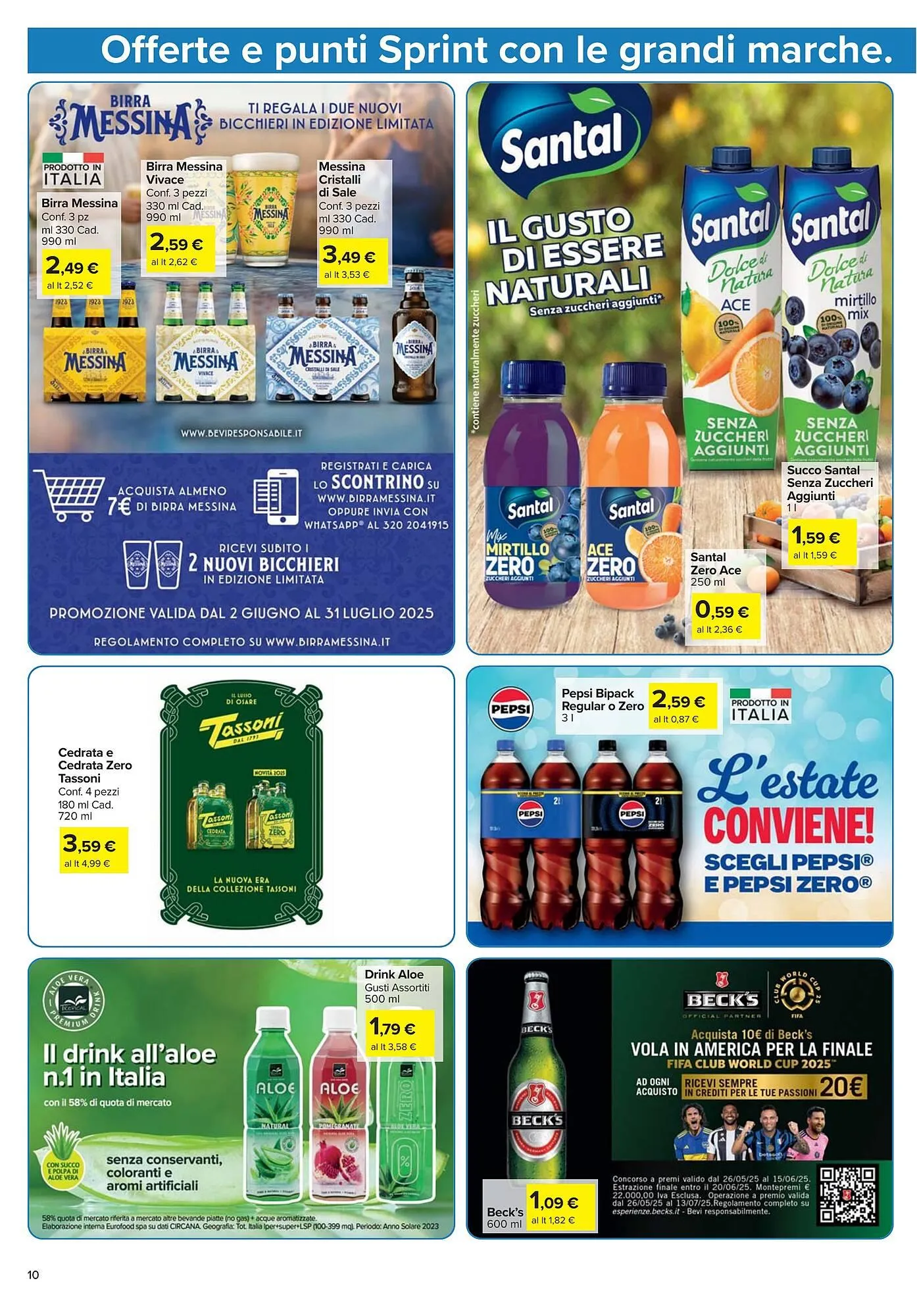 Volantino Carrefour Market da 26 giugno a 9 luglio di 2025 - Pagina del volantino 10