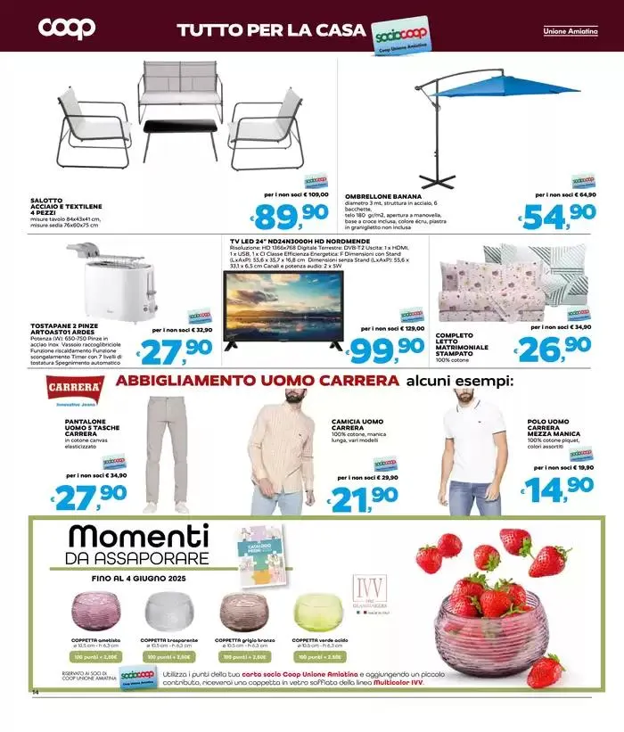 DAL 23 APRILE AL 7 MAGGIO 2025 da 23 aprile a 7 maggio di 2025 - Pagina del volantino 14