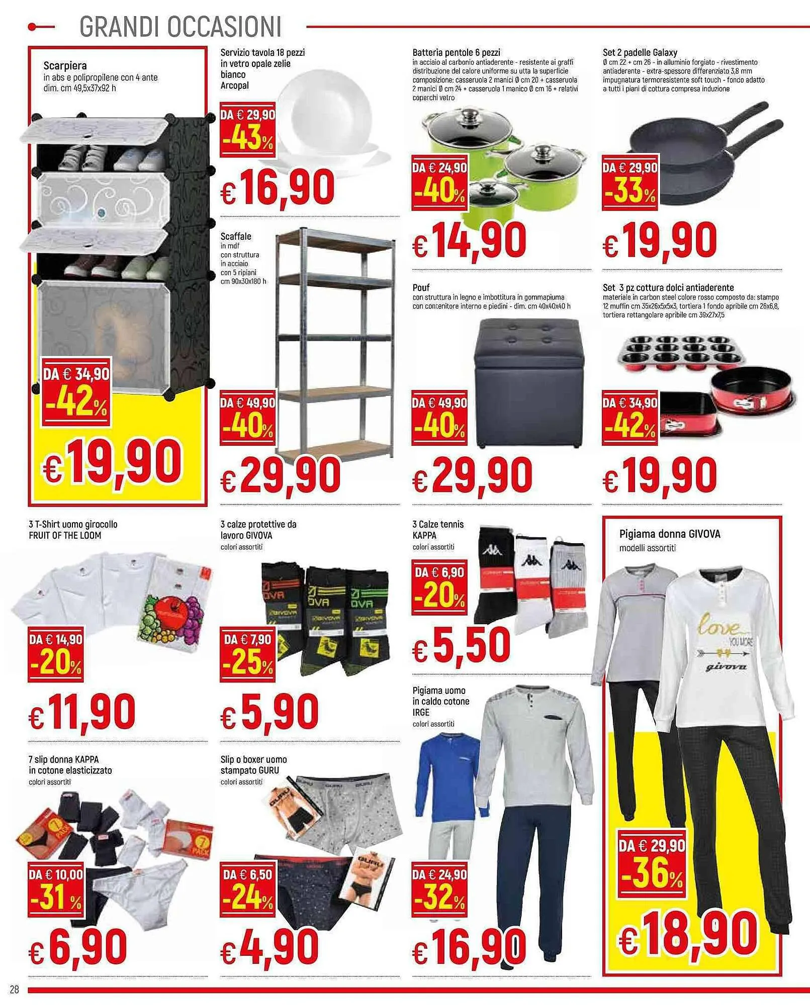 Volantino Famila Superstore da 11 gennaio a 24 gennaio di 2024 - Pagina del volantino 28