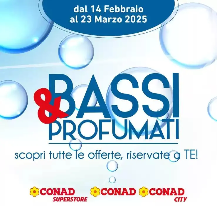 BASSI&PROFUMATI da 14 febbraio a 23 marzo di 2025 - Pagina del volantino 1