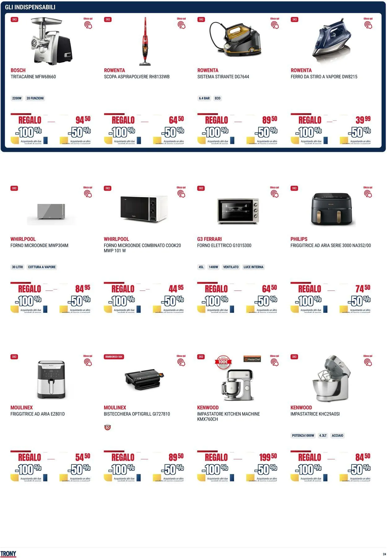 Trony - Napoli Volantino attuale da 3 luglio a 30 luglio di 2025 - Pagina del volantino 24